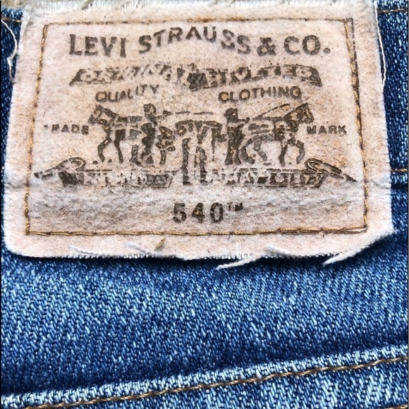 Vintage 1990’s Levi's 540 Orange Tab Flex Denim Men's Size 36/29 - Picture 4 of 8